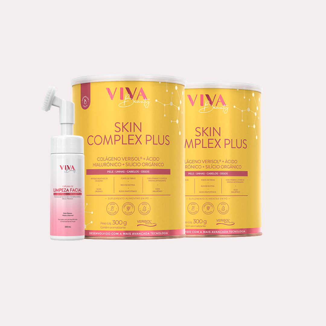 Skin Complex Plus - GANHE 1 ESPUMA FACIAL