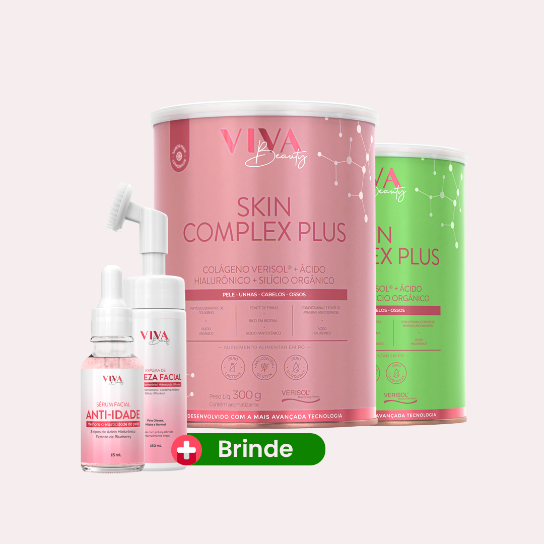 Combo Especial: 2x Skin Complex + Espuma + Sérum Facial