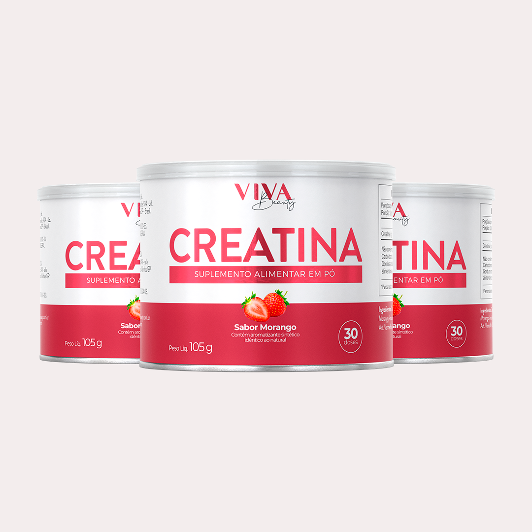 Creatina Monohidratada - COMPRE 3 LEVE 5