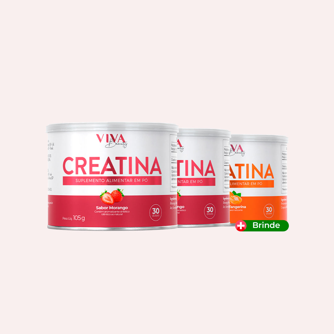 Creatina Monohidratada - COMPRE 2 LEVE 3
